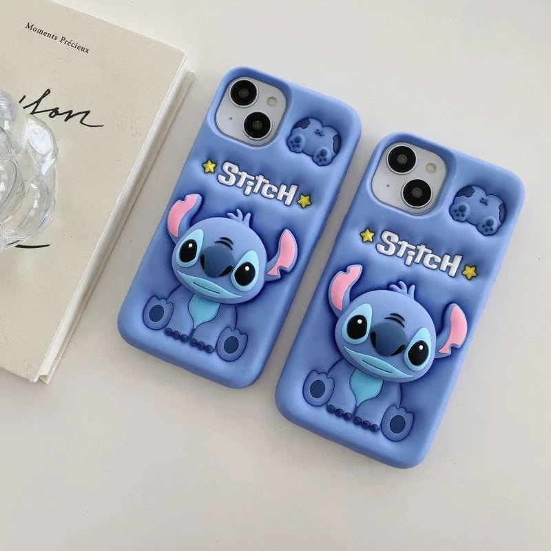 Funda Stitch con Agarre 3D para iPhone