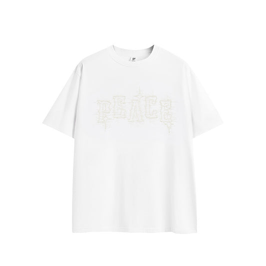 Camiseta Oversize Streetwear Estampado con Letras