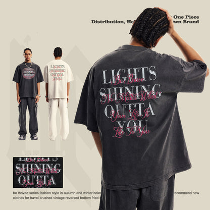 Camiseta Oversize Streetwear Retro Americana