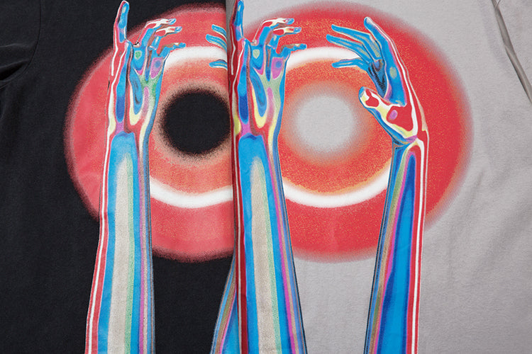 Camiseta Oversize Streetwear con Estampado Moderno