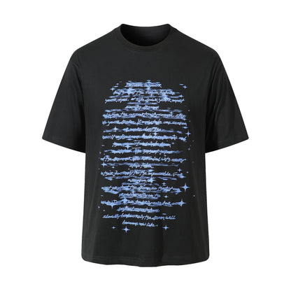 Camiseta Streetwear con Estampado Creativo