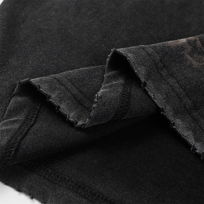 Camiseta Streetwear con Estampado de Cascada