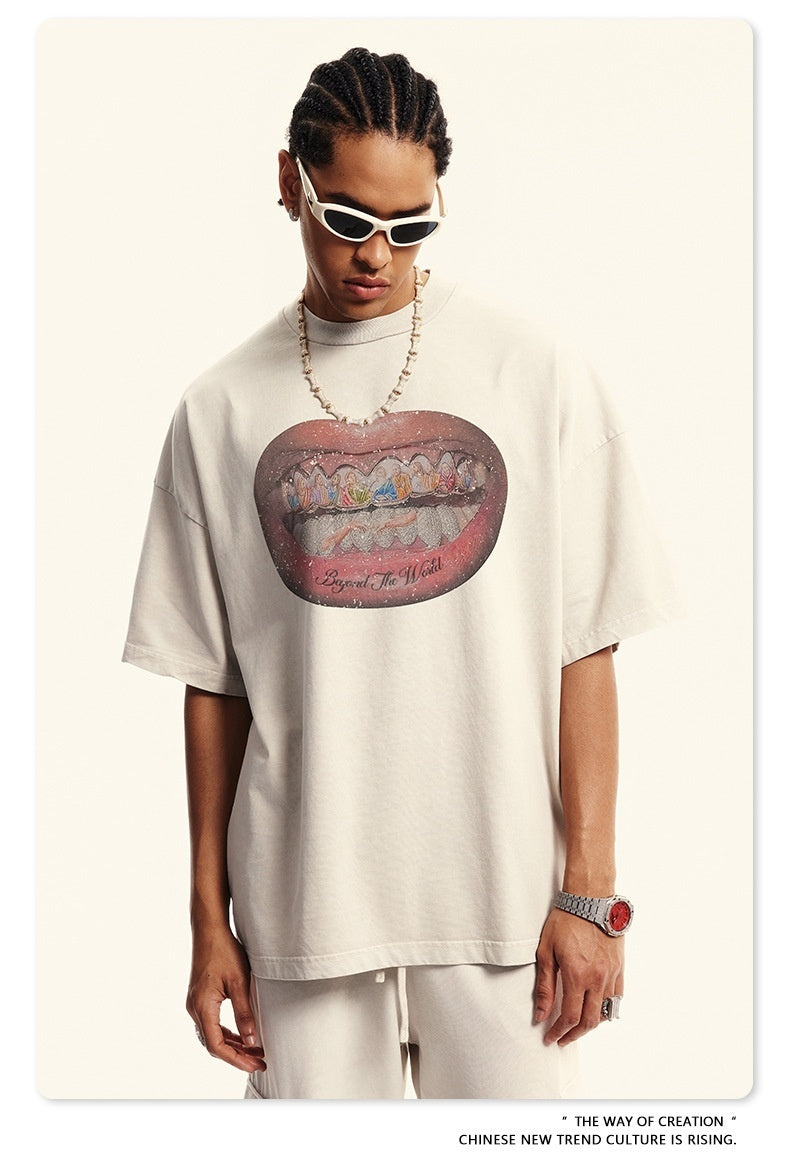 Camiseta Oversize Streetwear Retro Americana