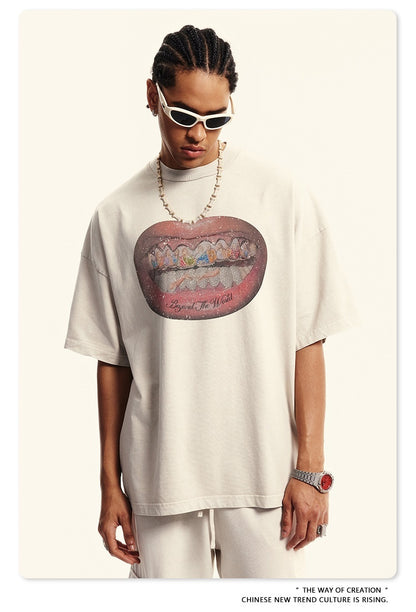 Camiseta Oversize Streetwear Retro Americana