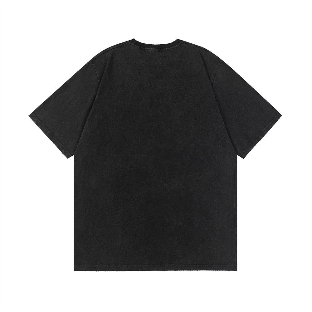 Camiseta Streetwear con Estampado de Cascada