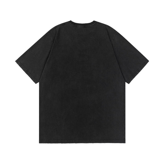 Camiseta Streetwear con Estampado de Cascada