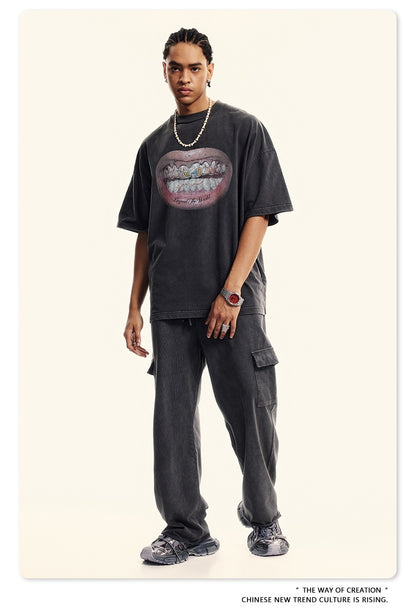 Camiseta Oversize Streetwear Retro Americana