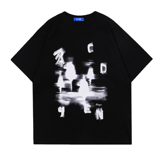 Camiseta Oversize Streetwear Estamapdo con Letras