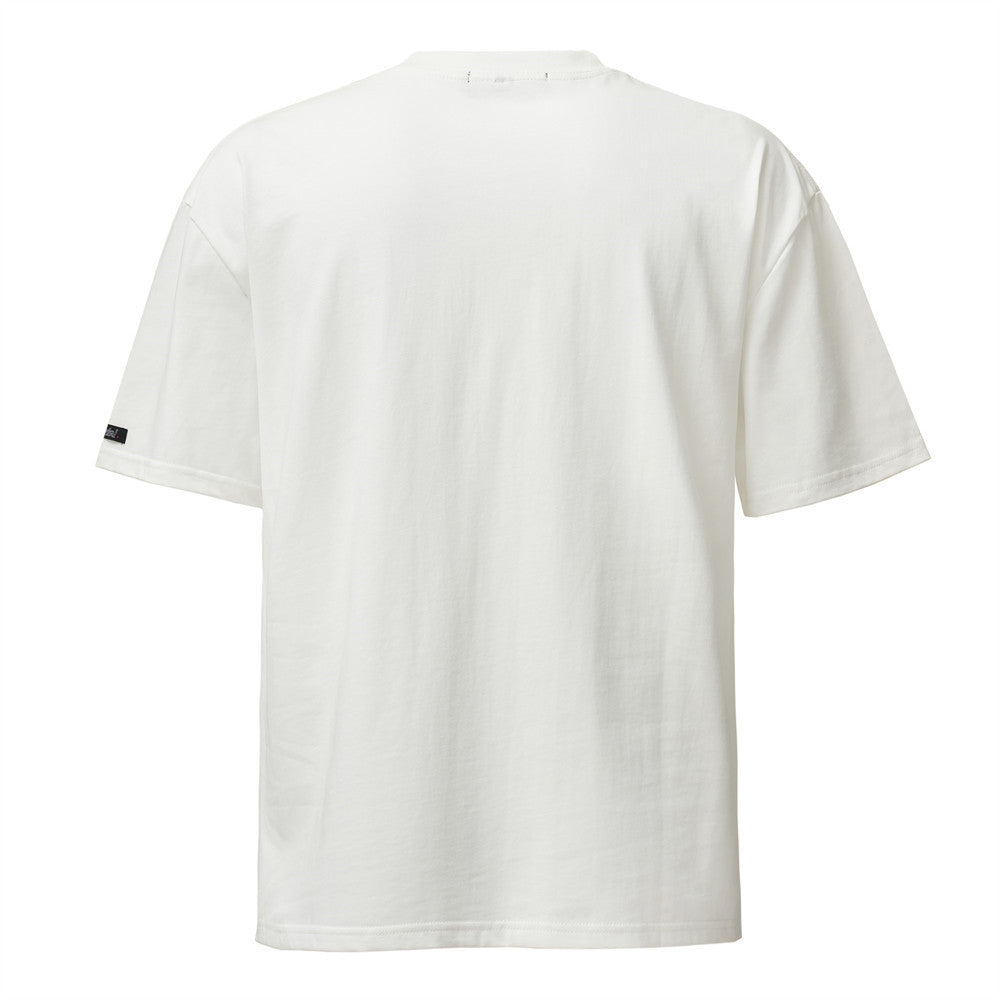 Camiseta Manga Corta con Estampado de Graffiti