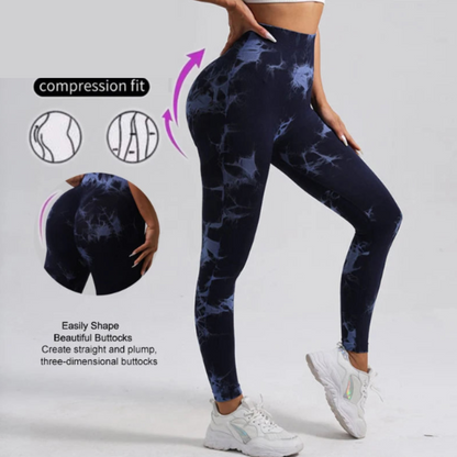 Leggings de Ejercicio con Cintura Alta y Efecto Push Up