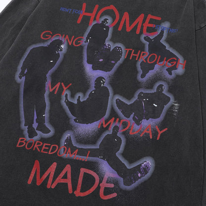 Camiseta Manga Larga Estapado Urbano