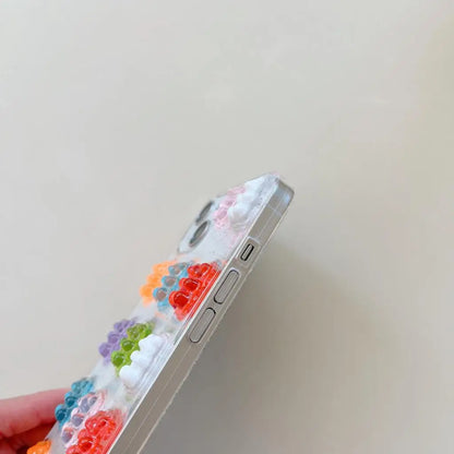 Funda Transparente Osito de Goma 3D