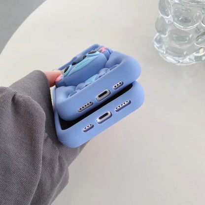 Funda Stitch con Agarre 3D para iPhone