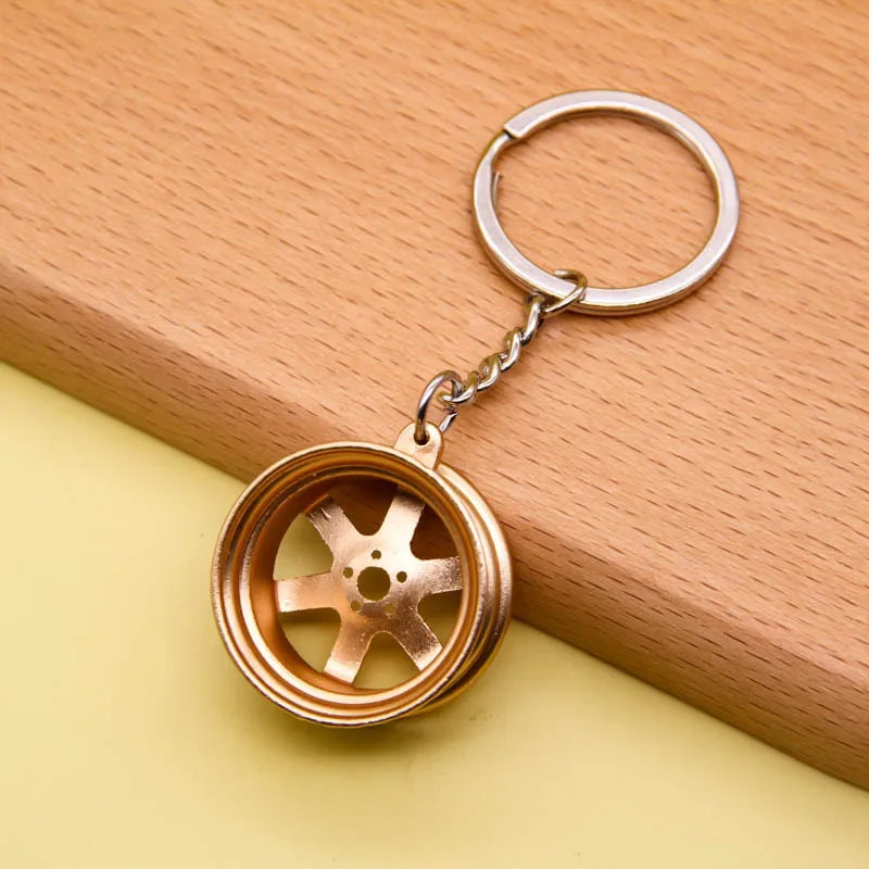 Llavero Deportivo Turbo con Caja de Cambios y Amortiguador