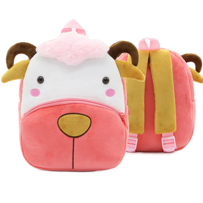 Mochila de Peluche Animal Divertida para Niños y Niñas | Ideal para Escuela y Paseos
