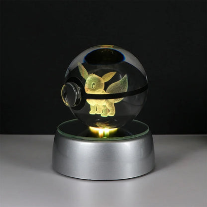 Lámpara 3D Bola de Cristal Pokémon