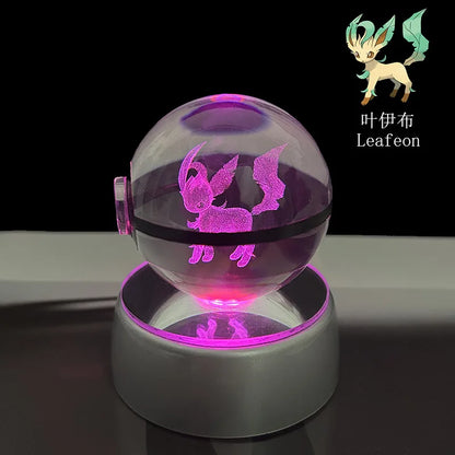 Lámpara 3D Bola de Cristal Pokémon