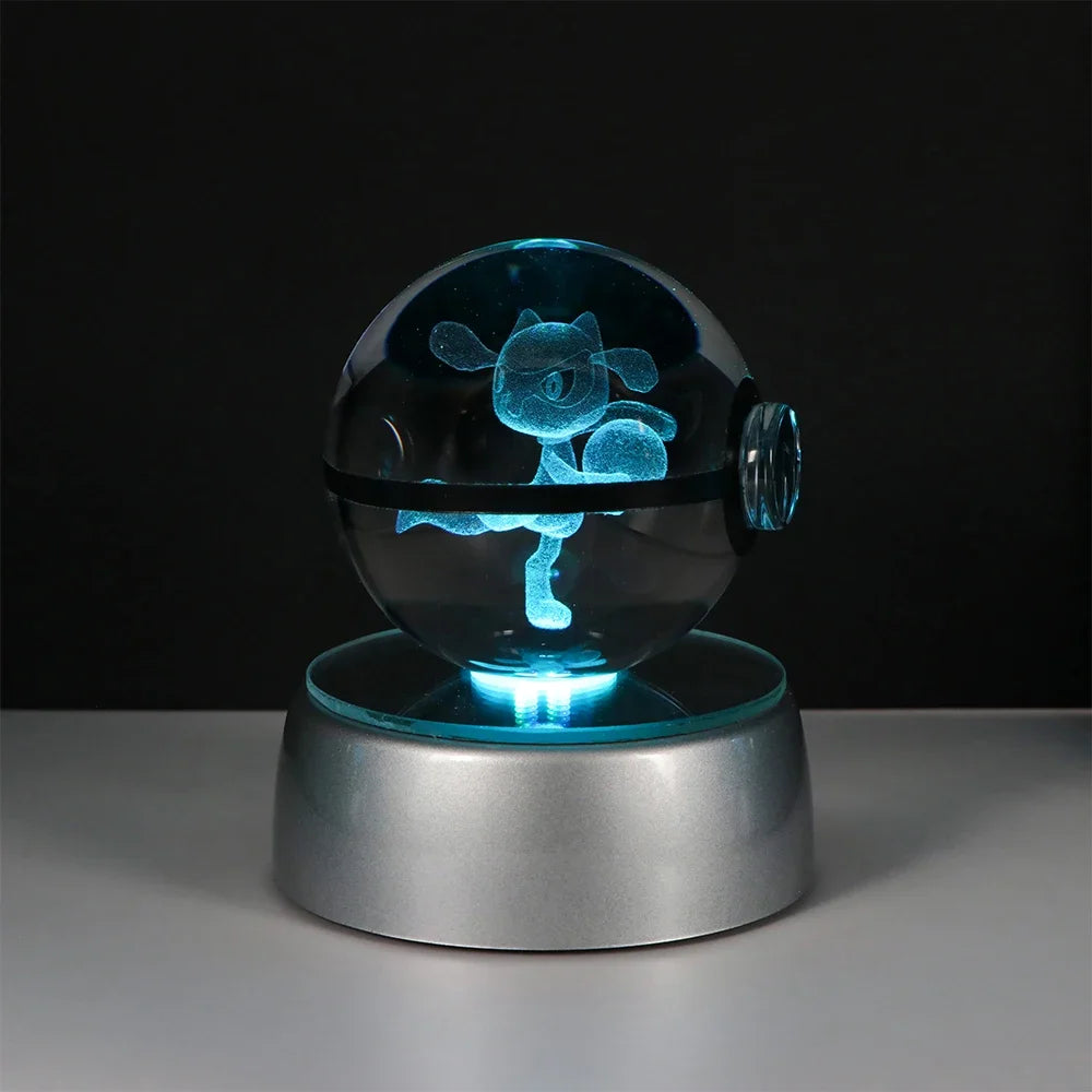 Lámpara 3D Bola de Cristal Pokémon