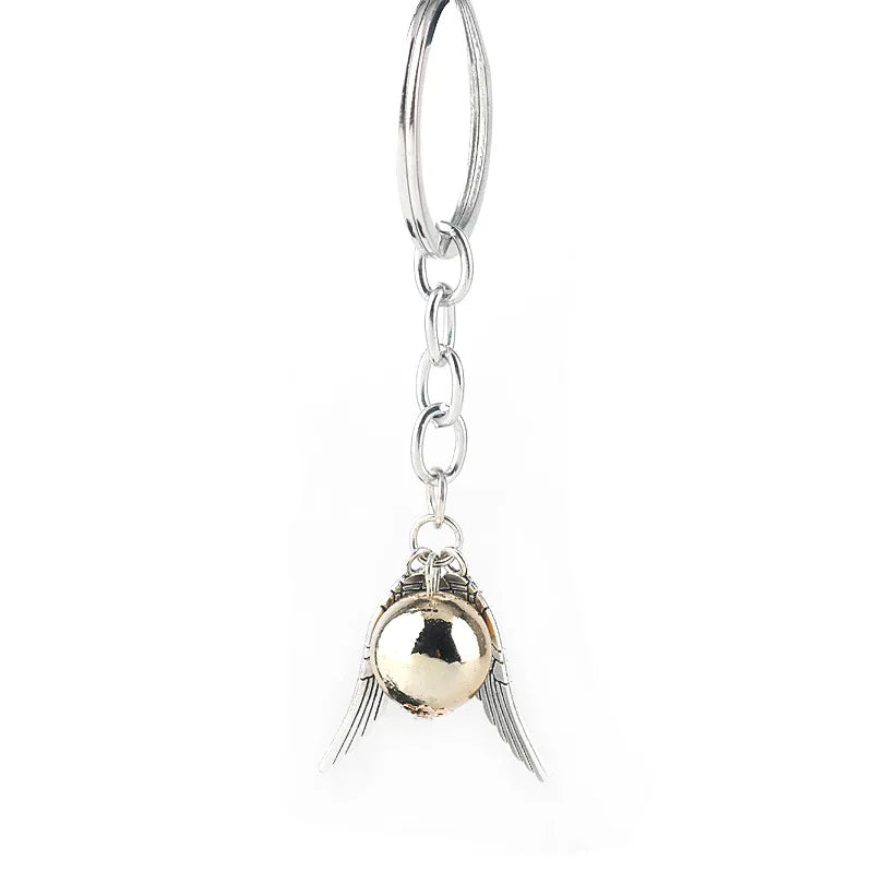 Llavero Snitch Dorada – Alas de Magia