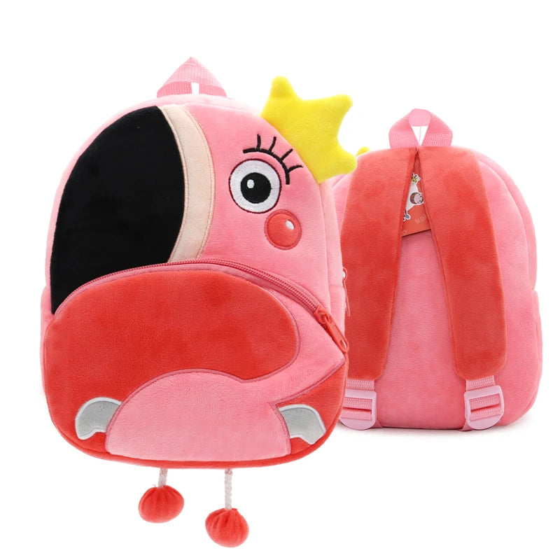 Mochila de Peluche Animal Divertida para Niños y Niñas | Ideal para Escuela y Paseos