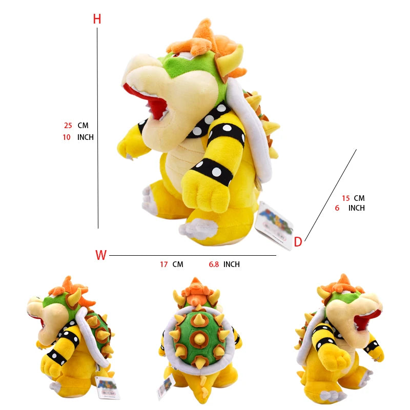 Peluches Mario Bros – Villanos y Jefes Legendarios