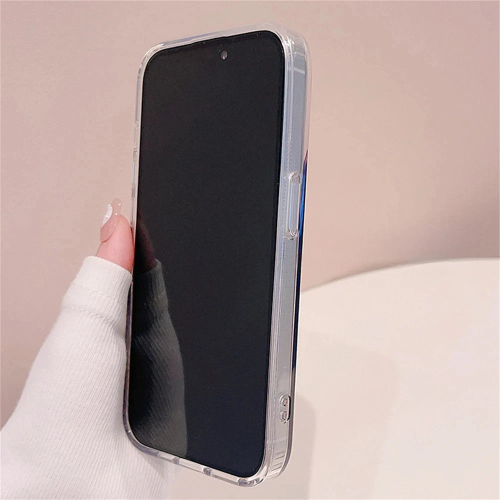 Funda Lujo Láser con Diamantes y Brillos para iPhone