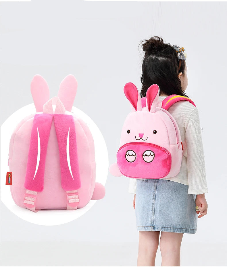 Mochila de Peluche Animal Divertida para Niños y Niñas | Ideal para Escuela y Paseos