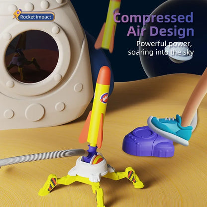 Lanzador de Cohetes con Pedal para Niños