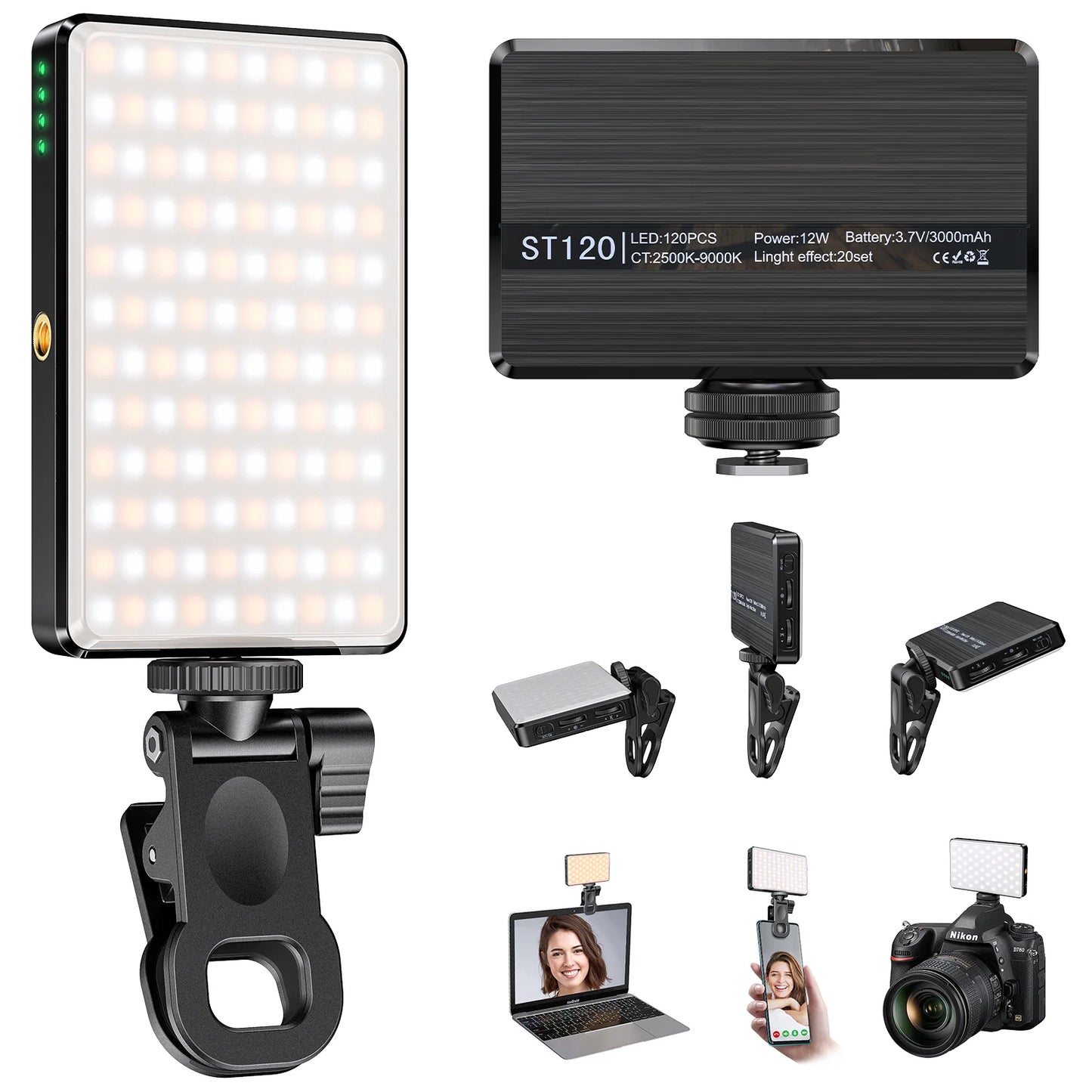 LumiPro ST120 LED – Luz Portatil Profesional