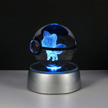 Lámpara 3D Bola de Cristal Pokémon
