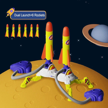 Lanzador de Cohetes con Pedal para Niños