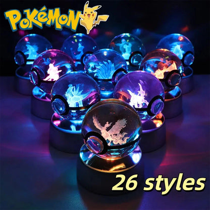 Lámpara 3D Bola de Cristal Pokémon