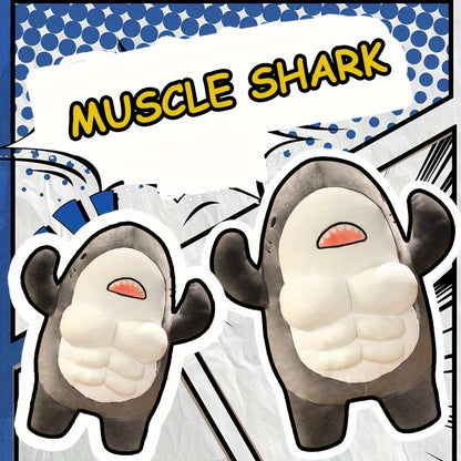 Peluche Muscle Shark