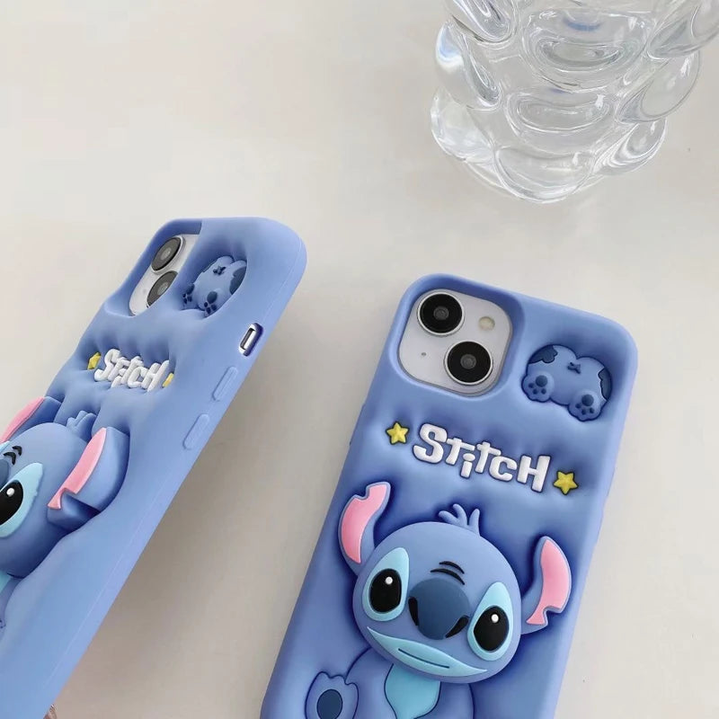 Funda Stitch con Agarre 3D para iPhone