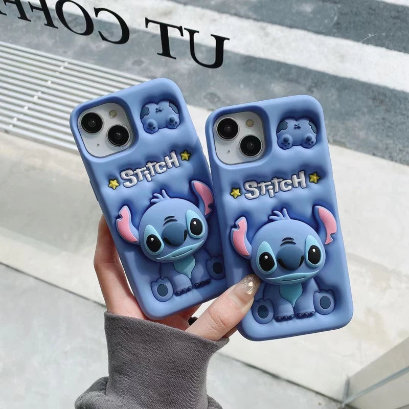 Funda Stitch con Agarre 3D para iPhone