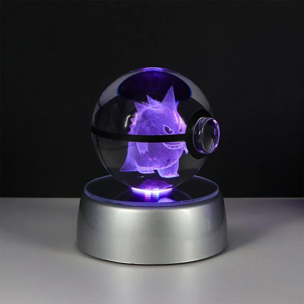 Lámpara 3D Bola de Cristal Pokémon