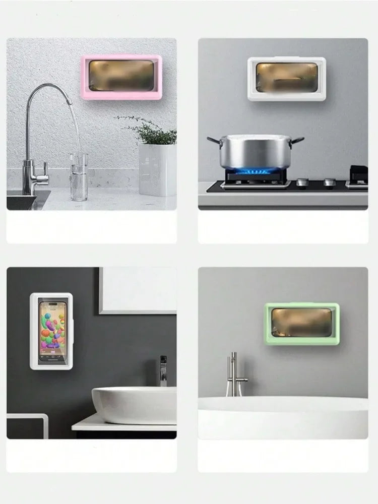 Soporte de Celular para Baño con Pantalla Tactil