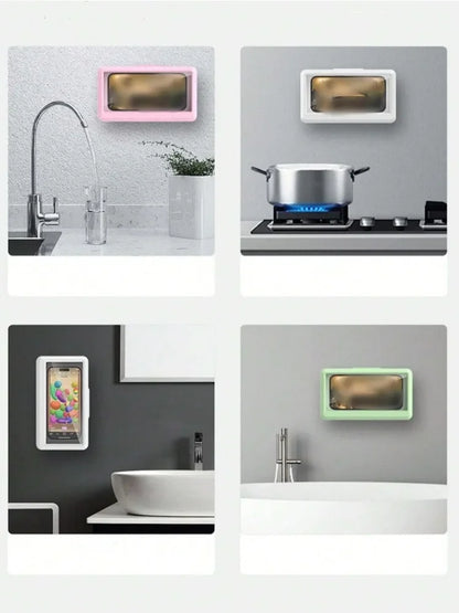 Soporte de Celular para Baño con Pantalla Tactil
