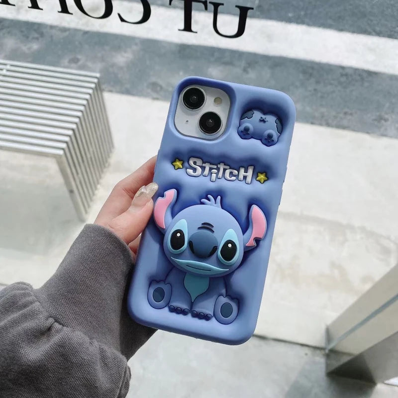 Funda Stitch con Agarre 3D para iPhone