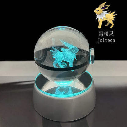 Lámpara 3D Bola de Cristal Pokémon
