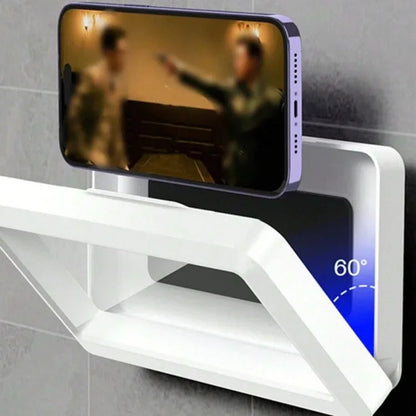 Soporte de Celular para Baño con Pantalla Tactil