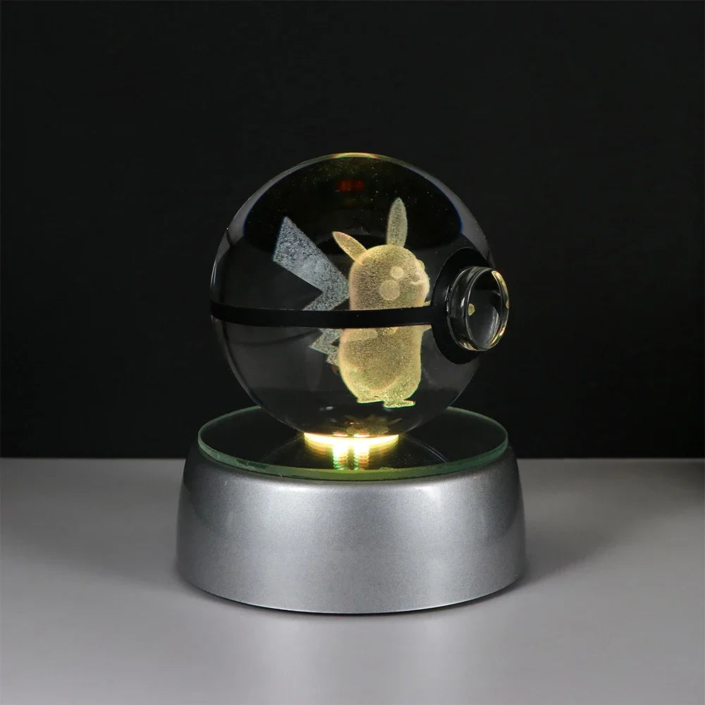 Lámpara 3D Bola de Cristal Pokémon