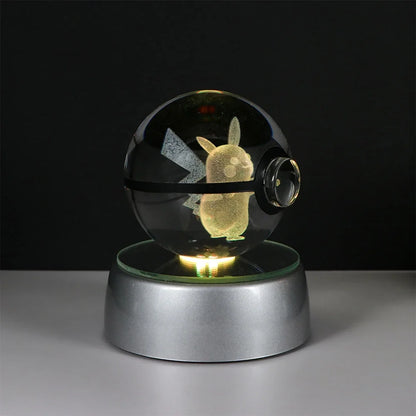 Lámpara 3D Bola de Cristal Pokémon