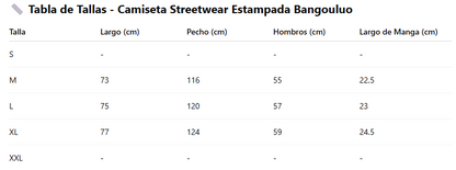 Camiseta Oversize con Estampado de Letras Llamativas