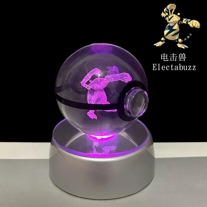 Lámpara 3D Bola de Cristal Pokémon