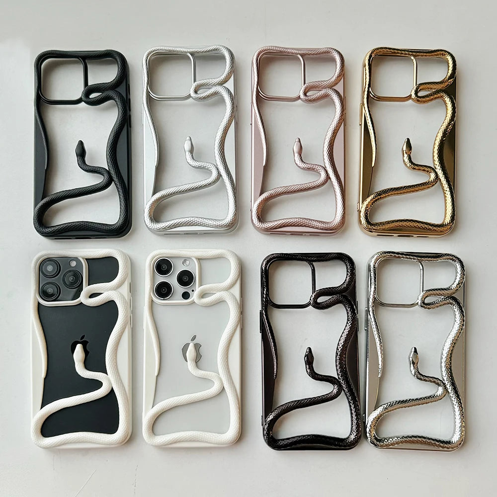 Funda 3D de Serpiente