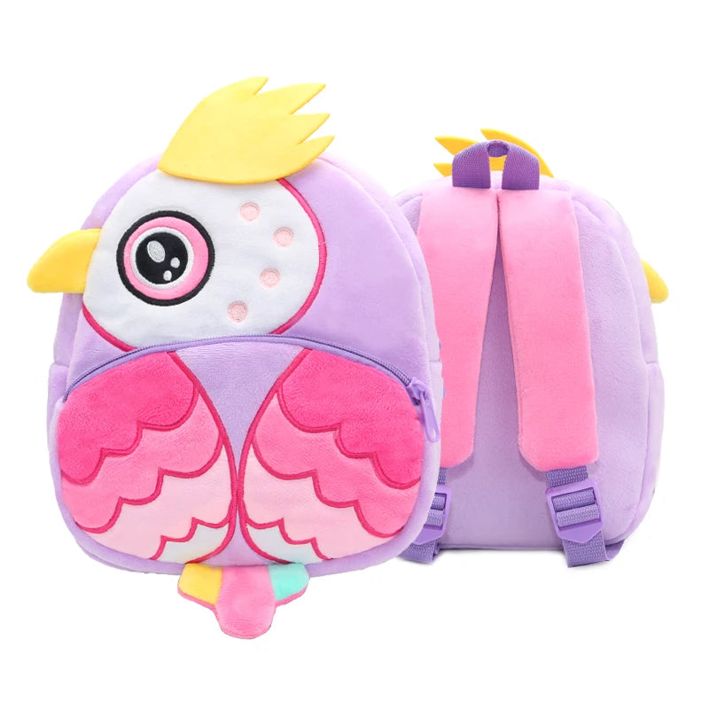 Mochila de Peluche Animal Divertida para Niños y Niñas | Ideal para Escuela y Paseos
