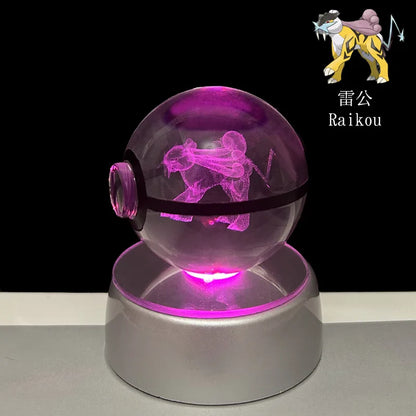 Lámpara 3D Bola de Cristal Pokémon