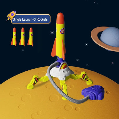 Lanzador de Cohetes con Pedal para Niños