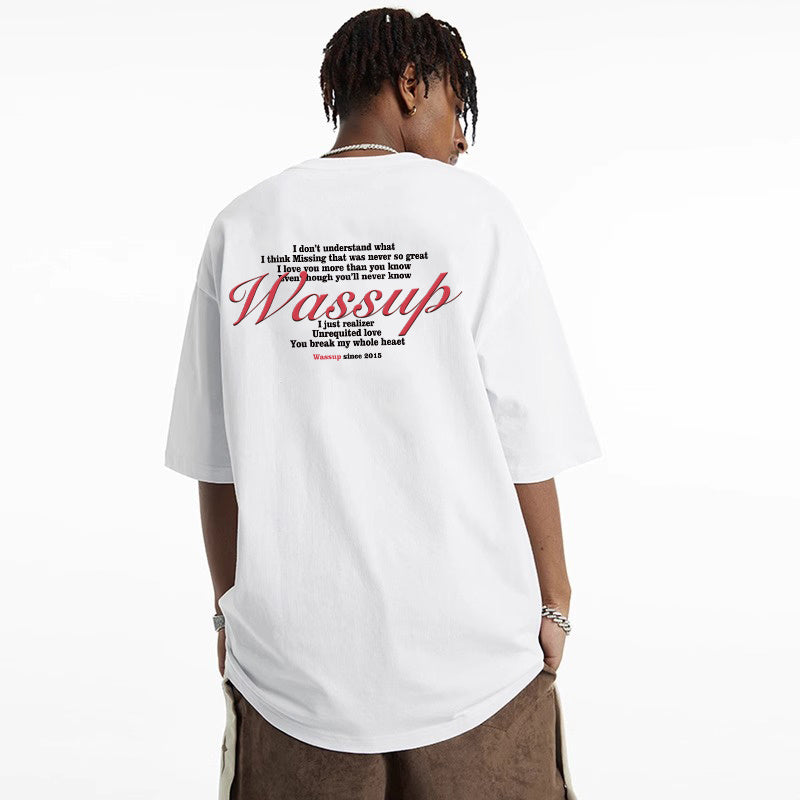 Camiseta Streetwear Vintage Hip Hop